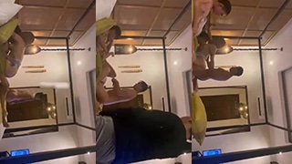 Cewek Kuliahan Ngewe Bertiga Sama Temen Sekelas, Makin Seru Pas Doi Ngangkang Di Atas Meja.