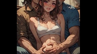Ayah Tiri Dan Temannya Ngentot Anak Tiri, Suara Ai Cowok (buatan Ai)