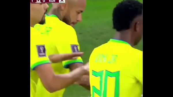 Brasil Ngebut Kontol Korea Langsung!! Neymar Dan Gengnya Pacaran Panas