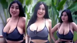 Fancam Pamela Safitri, Toketnya Tumpah-tumpah Bikin Ngiler, Menggoda Banget