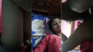 Video Mesum Cewek Desi Amatir Pertama Kali Ngerasain Kontol, Nikmat Banget